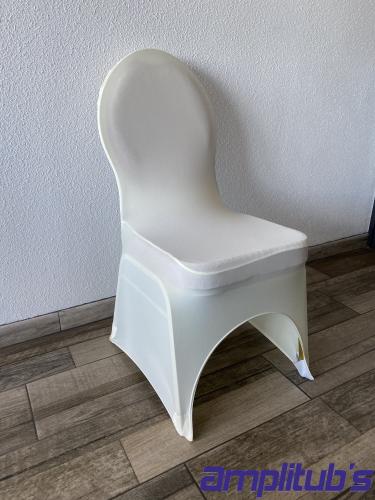 Housse lycra adaptée pour chaise luxe 